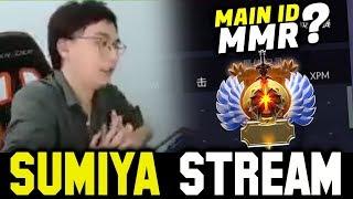 What is the MMR of SUMIYA's Main Account? | Sumiya Invoker Stream Moment #1198