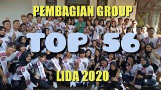 PEMBAGIAN GROUP TOP 56 LIDA 2020 | FULL