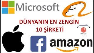 DÜNYANIN EN ZENGİN 10 Şirketi, Top 10 companies