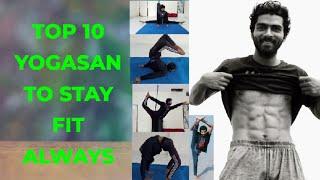 Yoga Day Special|| Top 10 Yogasan for complete health of body|| Step by Step|| Diwa Singh ||