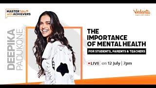 Deepika Padukone | The Importance of Mental Health | MasterTalks with Achievers 