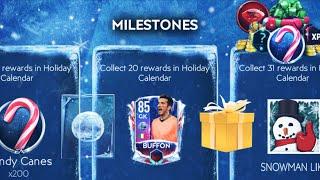 HOLIDAY SEASON HAS ARRIVED ! Free Football Freeze Buffon and Packs in fifa 21 mobile ! Freeze event