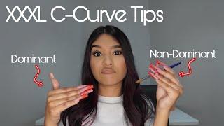 Beginner How To Use Your Non-Dominant Hand | Acrylic Application Tips | Valentine Nail Art Tutorial