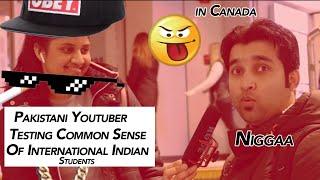 Common Sense Test of Indian  Students by Pakistani Youtuber