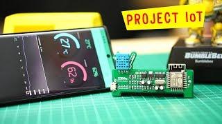 Project IoT Suhu Kelembaban Berbasis Blynk - PCBWAY.COM