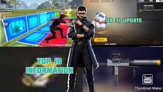 FREE FIRE TOP 10 INFORMATION OF OB 31 UPDATE | GARENA FREE FIRE