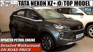 New Tata Nexon XZ+(O) Top Model Detailed Walkaround,On Road Price | Nexon Facelift Top Model