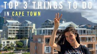 Top 3 Things To Do in CAPE TOWN, SOUTH AFRICA (4K)