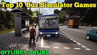 Top 10  Bus Simulator Games For Android 2019 | Bus Wala Game | Top 10 Games For Android