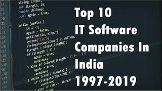 Top 10 IT Software Companies In India 1997-2019