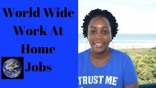 Top 12 Paying Worldwide Work from Home Jobs That Are Global & Online!