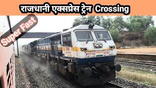 RAJDHANI EXPRESS TRAIN | Thiruvananthapuram Central To Hazrat Nizamuddin Train Journey | Goa Express