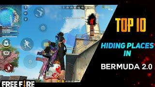 TOP 10 HIDING PLACE IN BERMUDA 2.0 || FREEFIRE TAMIL || FREEFIRE TIPS AND TRICKS || BERMUDA 2.0 TIPS