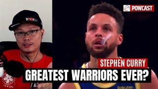 Agree ka ba Stephen Curry is the best Warriors of All-time?