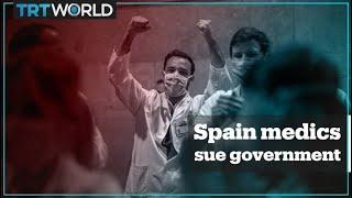 Spain medics take their government to court