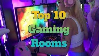 Top 10 Gaming Rooms GamingRoom  By Problem Solving Enjoy The Video from  Problem solving