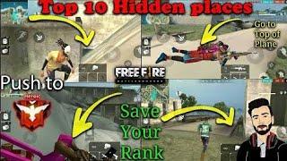 garena free fire top 10 hiding place burmuda #