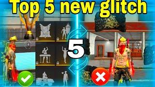 top 5 glitch freefire❤ top 5 secret hidden place