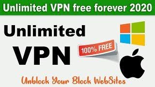 Unblock Every website with Best FREE Unlimited VPN for Windows & Mac | 2020