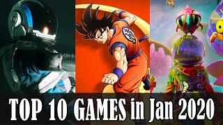 Top 10 Game Releases in January 2020