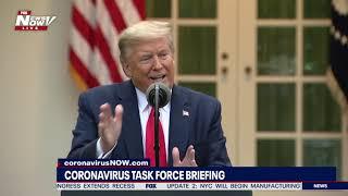 "HE'S A SHOWBOAT!" President Trump threatens to leave newser if reporter doesn't stop talking