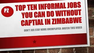 Top 10 Jobs you can do without capital
