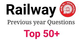 Railway NTPC, Group D Previous year Questions// Top 50 GK By Saurabh sir