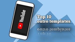 Top 10 YouTube end screen/outro template free DOWNLOAD| AD maker's