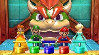 Mario Party The Top 100 MiniGames - Daisy Vs Luigi Vs Mario Vs Rosalina (Master Difficulty)