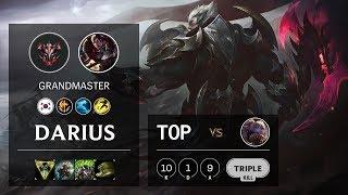 Darius Top vs Poppy - KR Grandmaster Patch 10.3