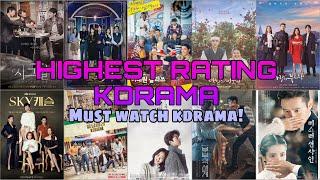 TOP 10 KDRAMAS | HIGHEST RATING CABLE KDRAMA | MUST WATCH KDRAMA