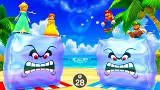 Mario Party The Top 100 MiniGames - Mario Vs Luigi Vs Daisy Vs Peach (Master Cpu)