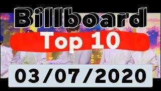 Billboard Hot 100 - Top 10 Songs Of The Week (March 7, 2020)