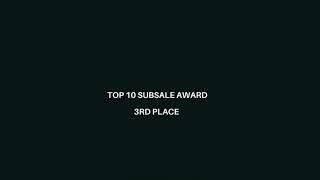 Year 2021 Company Nationwide Top 10 Subsale Award 3rd Place