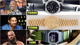 Top 10 Most Expensive Stylish Hand Watches Collection Of WWE Superstars [HD]