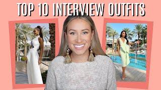 MISS UNIVERSE 2021 (Top 10 BEST Interview outfits)