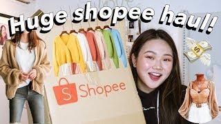 HUGE 10K SHOPEE HAUL! | ASHLEY SANDRINE