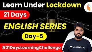 7:45 AM - Learn Under Lockdown | English by Vishal Sir | English Grammar (Day-5)