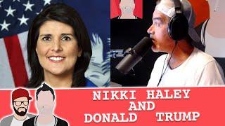 Nikki Haley and President Donald Trump