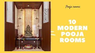 Top 10 Contemporary Pooja Room Designs