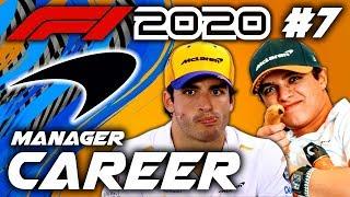 F1 2020 McLaren Manager Career - MOST DRAMATIC RACE YET! WE LEAD A RACE! #7