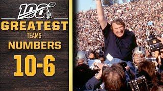 100 Greatest Teams: Numbers 10-6 | NFL 100