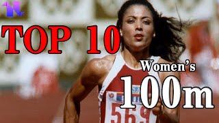 【陸上】女子100m世界歴代記録10傑 | Top 10 Fastest Women in the 100m