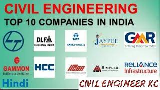 Top 10 Construction compnies in india of civil Engineering | Top 10 company |