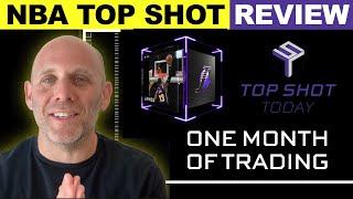 NBA Top Shot REVIEW: ONE Month of Trading in the Marketplace | NBA Top Shot Beginners