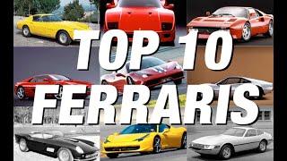 Top 10 Ferraris of ALL TIME - we pick our favourites | TheCarGuys.tv