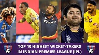 Top 10 Highest Wicket-Takers in Indian Premier League (IPL) !!!