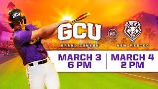 GCU Baseball vs New Mexico March 4, 2020