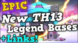*EPIC* TOP 15 TH13 LEGEND LEAGUE BASES WITH LINK | BEST TH13 LEGEND LEAGUE BASES IN 2020!