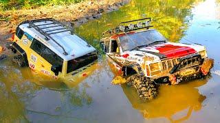 RC Cars MUD OFF Road – Axial Jeep Cherokee VS HPI FJ Cruiser – Wilimovich